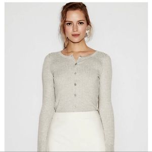 Express Ribbed Cardigan